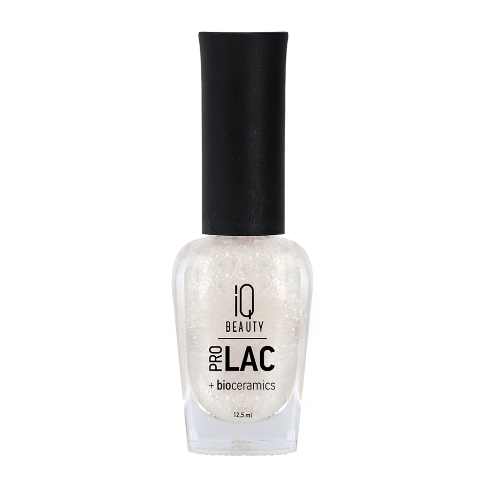 IQ BEAUTY 059 лак для ногтей укрепляющий с биокерамикой / Nail polish PROLAC + bioceramics 12.5 мл, фото 1