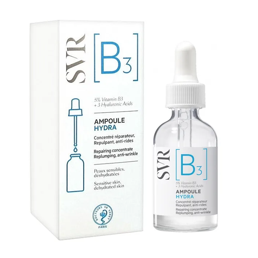 SVR Концентрат восстанавливающий для упругости кожи [B3] Гидра 30 мл, фото 2