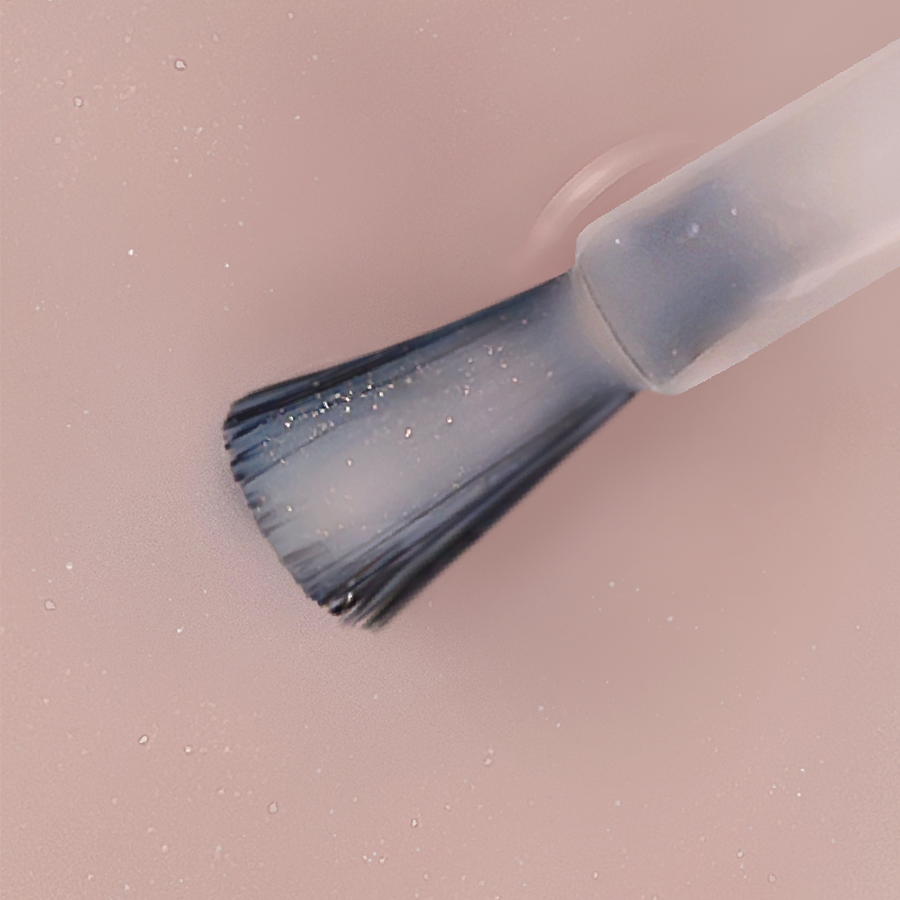 IQ BEAUTY 02 лак для ногтей для защиты от грибка с активатором роста с тербинафином, бежевый / Antifungal Nail Polish 12,5 мл, фото 4