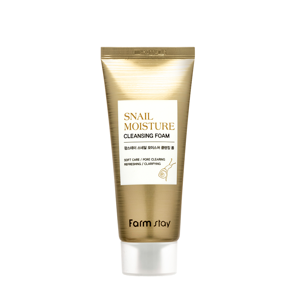 FARMSTAY Пенка увлажняющая для лица с муцином улитки / Snail Moisture Cleansing Foam 100 мл, фото 1