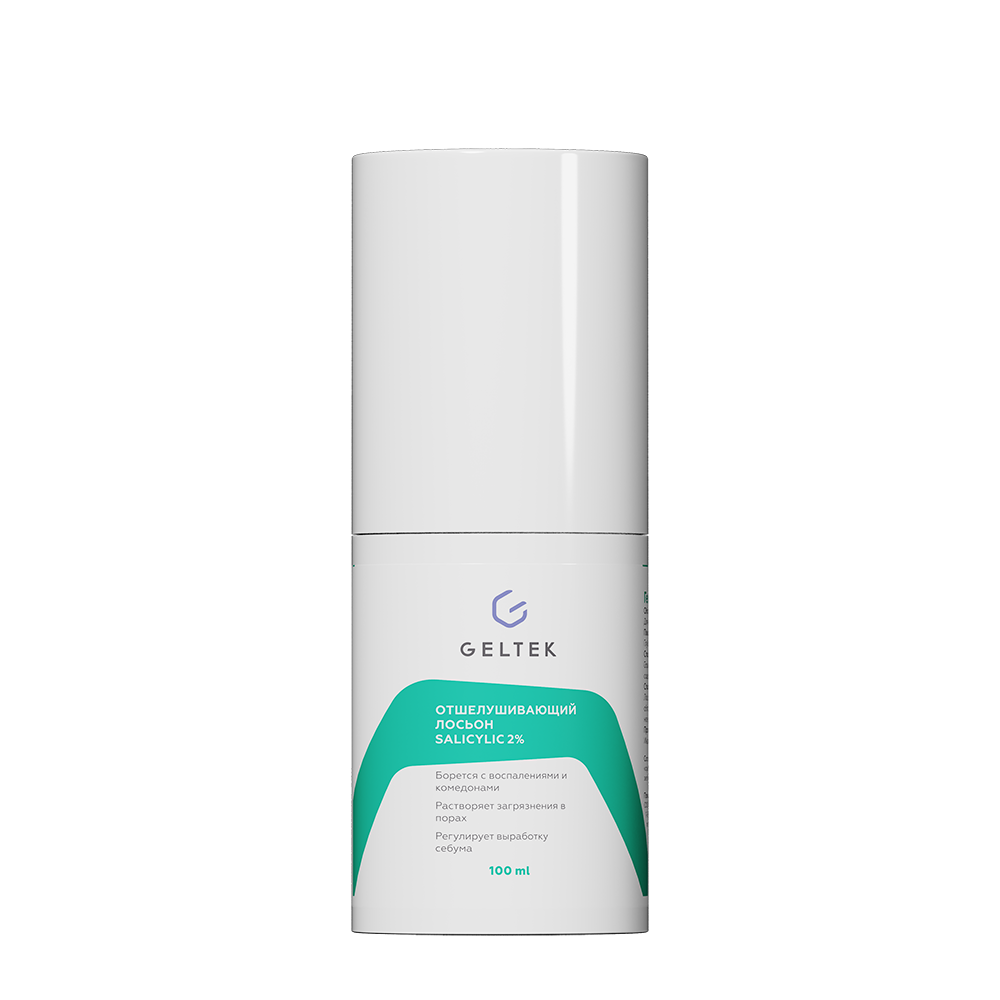 ГЕЛЬТЕК Лосьон отшелушивающий для лица / Anti-Acne salicylic 2% 100 мл, фото 1