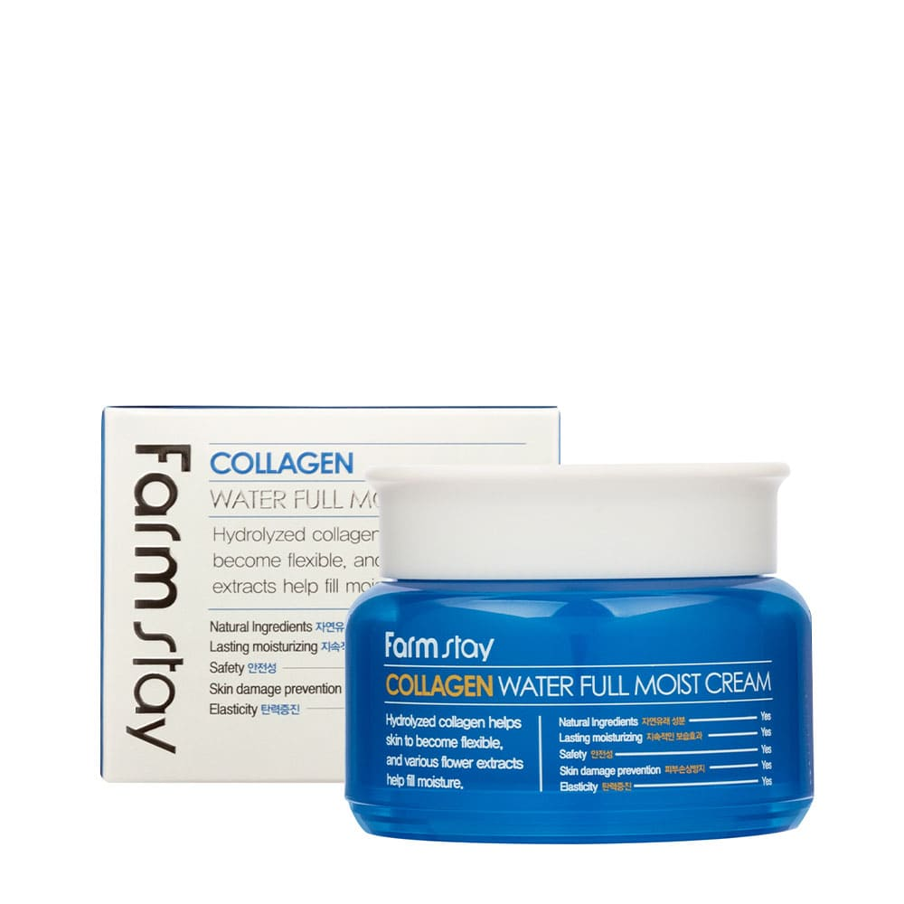 FARMSTAY Крем увлажняющий с коллагеном для лица / Collagen moistfull 100 гр, фото 2