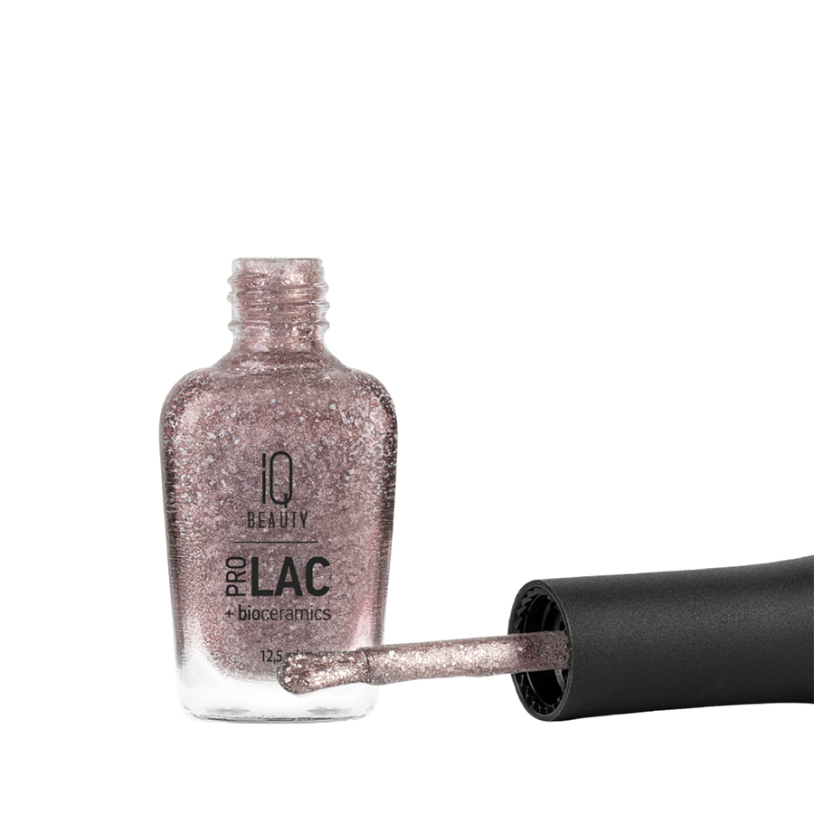 IQ BEAUTY 127 лак профессиональный укрепляющий для ногтей с биокерамикой / Nail polish PROLAC+bioceramics 12,5 мл , фото 3