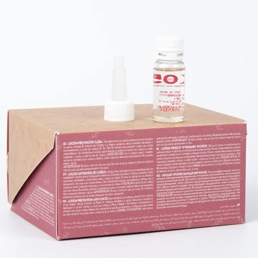 KAARAL Лосьон против выпадения волос / Lozione Anticaduta K05 12*10 мл, фото 4