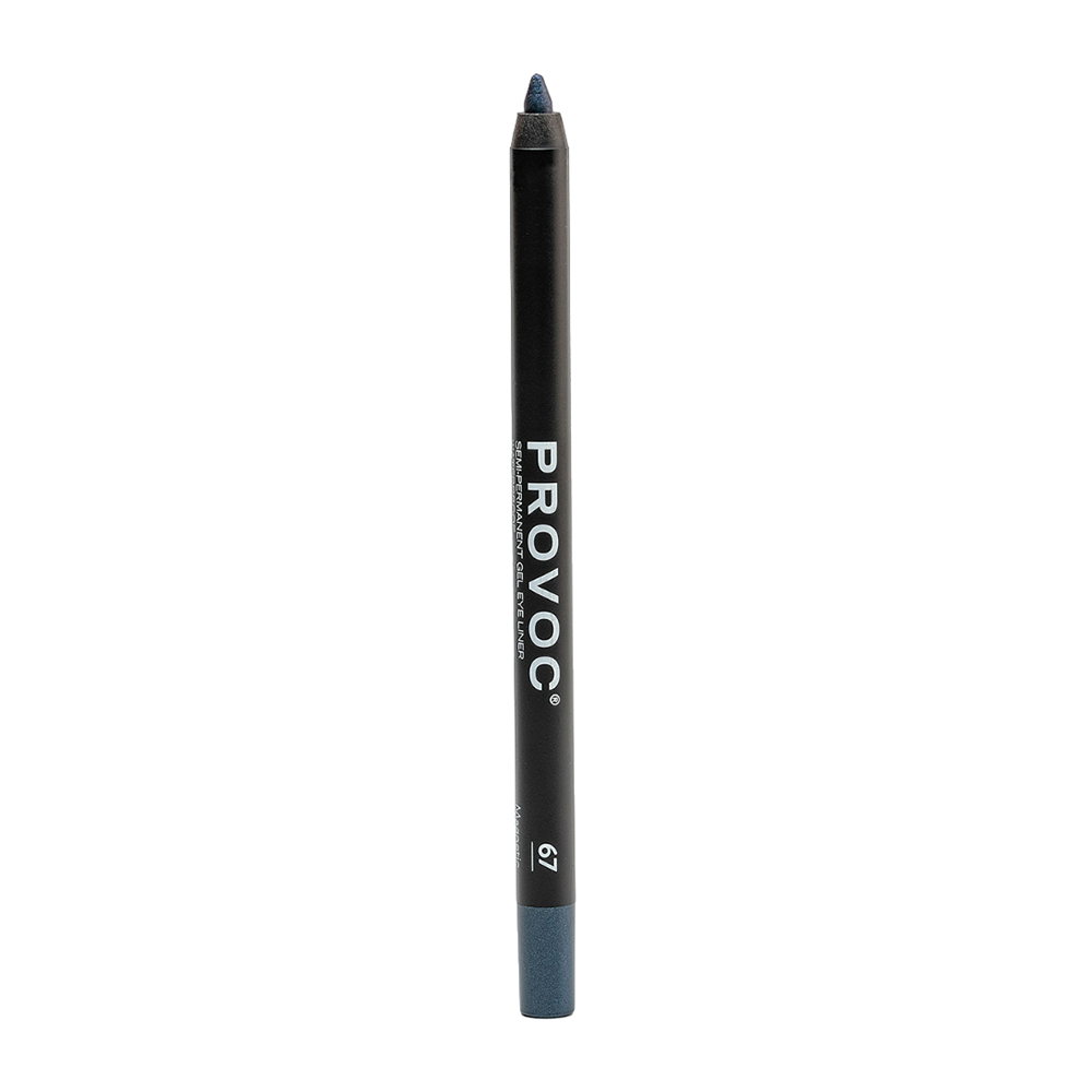 PROVOC Подводка гелевая в карандаше для глаз, 67 темно-сапфировый шиммер / Gel Eye Liner Magnetic, фото 1