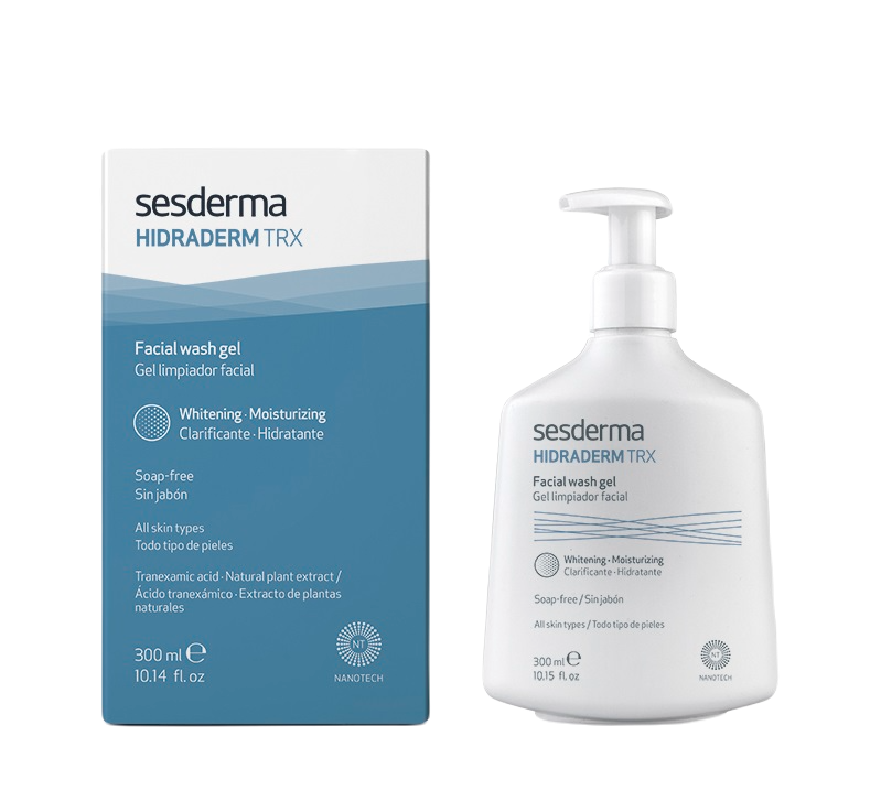 SESDERMA Гель очищающий увлажняющий для лица / HIDRADERM TRX Facial Wash Gel 300 мл, фото 2