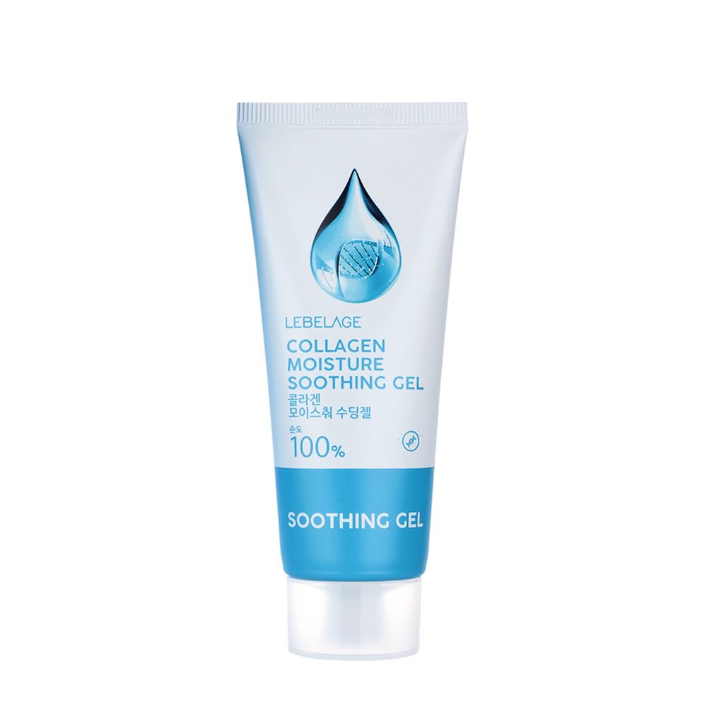 LEBELAGE Гель увлажняющий успокаивающий с коллагеном / Lebelage Moisture Collagen 100% Soothing Gel 100 мл, фото 1