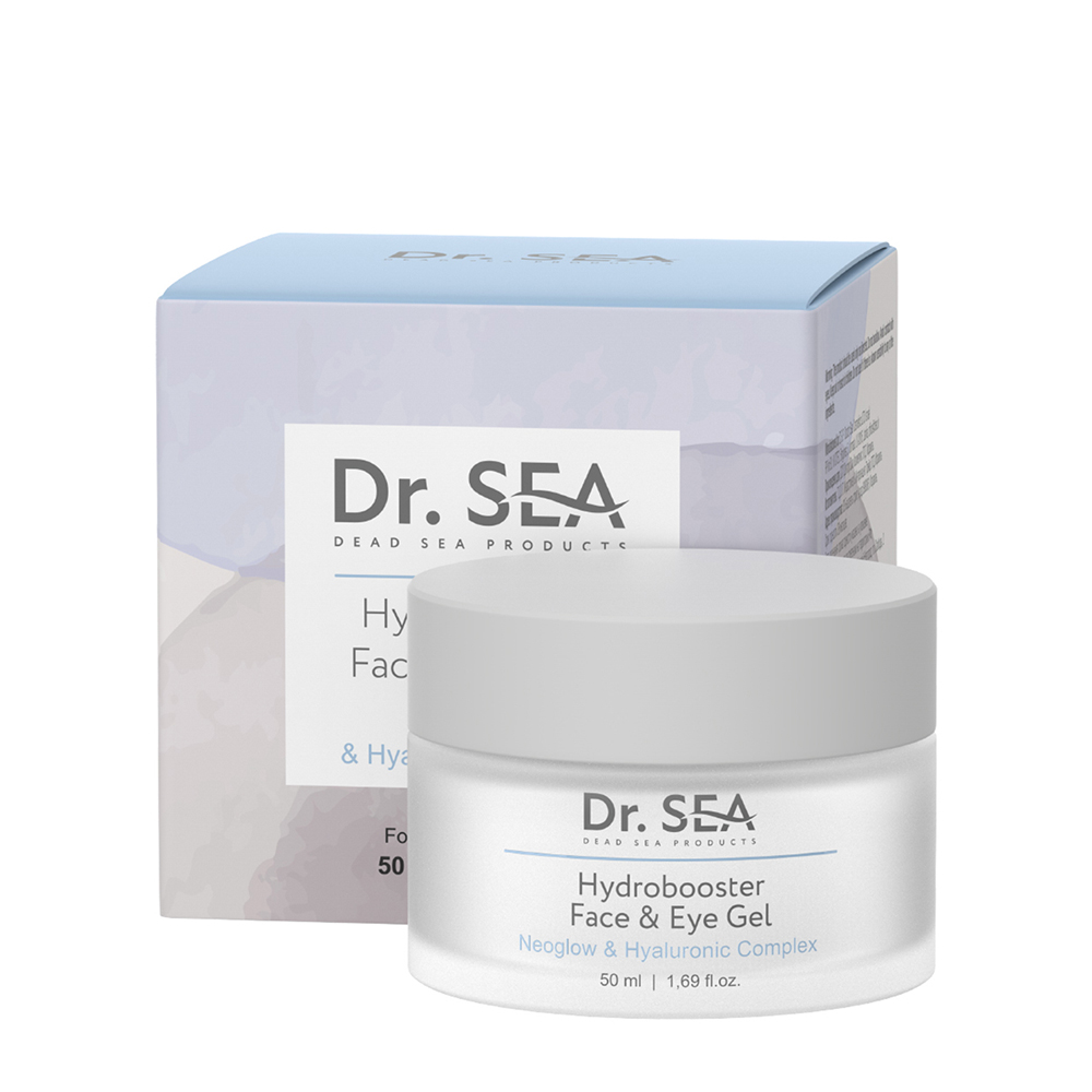 DR. SEA Гель гидробустер для лица и глаз с комплексом Neoglow и гиалуроновой кислотой / Dr.Sea 50 мл, фото 2