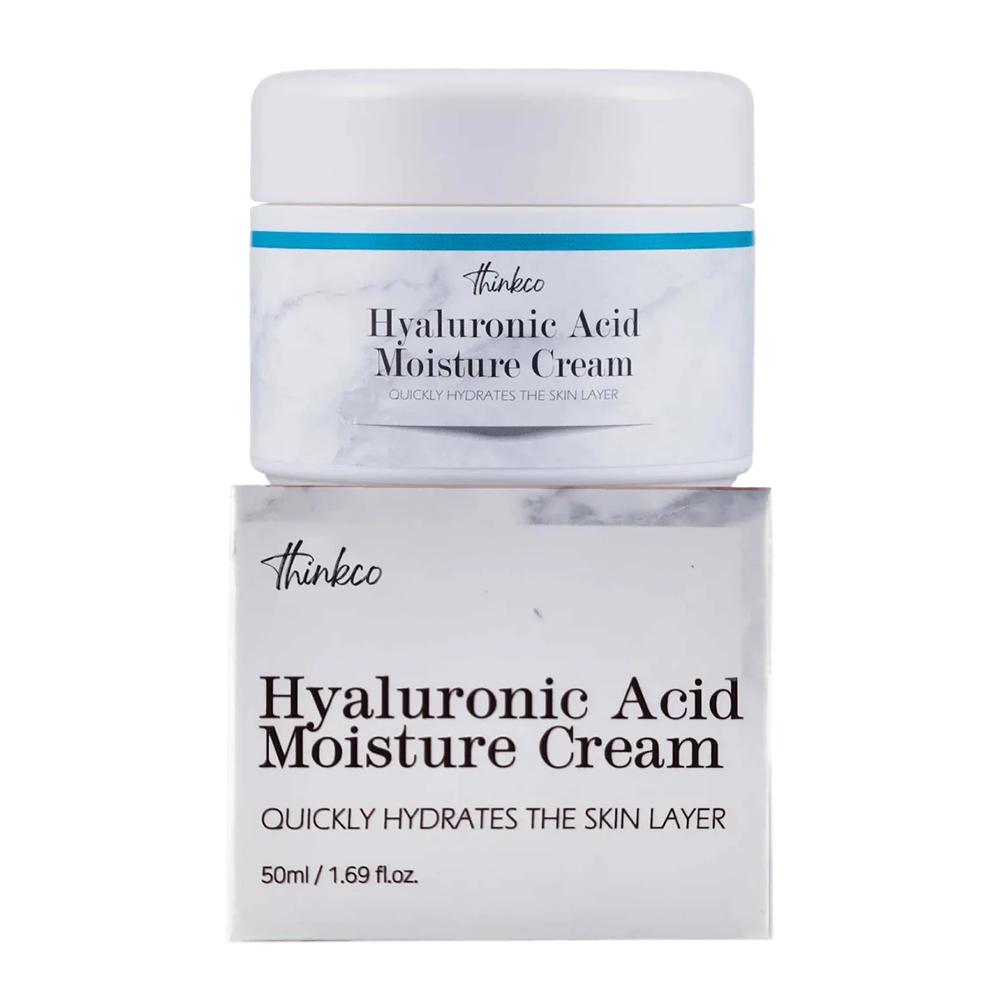 THINKCO Крем увлажняющий с гиалуроновой кислотой /Thinkco Hyaluronic Acid Moisture Cream 50 мл, фото 2