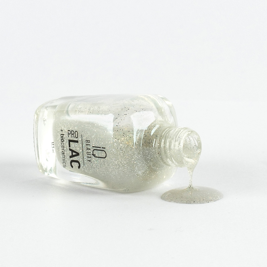 IQ BEAUTY 105 лак для ногтей укрепляющий с биокерамикой / Nail Polish PROLAC+bioceramics 12,5 мл, фото 4
