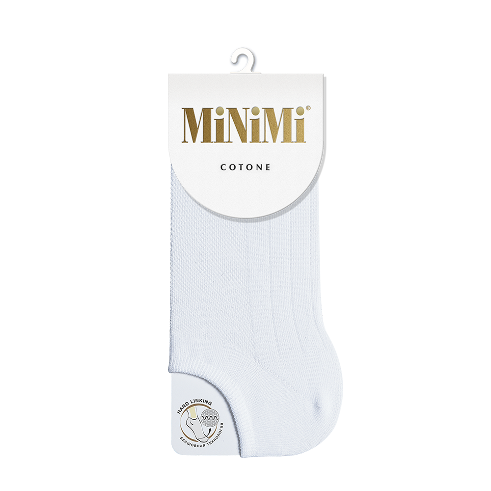 MINIMI Носки хлопок Bianco 35-38 / MINI COTONE 1101, фото 1