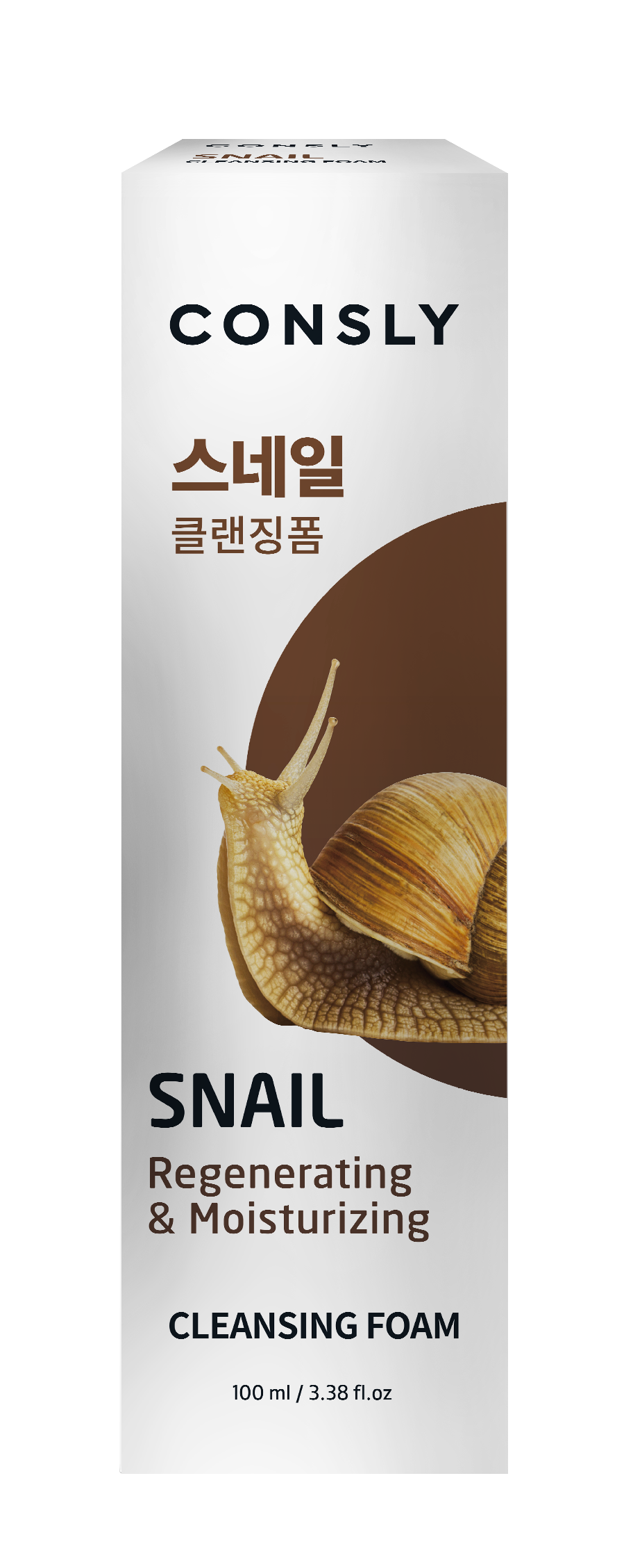 CONSLY Пенка для умывания кремовая восстанавливающая с муцином улитки 100 мл, фото 2