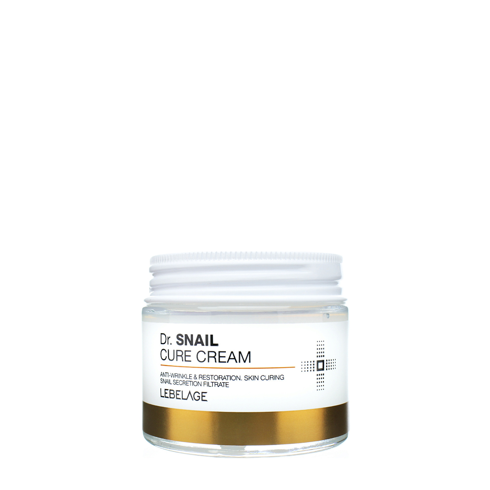 LEBELAGE Крем антивозрастной для лица с муцином улитки / Lebelage Dr.Snail Cure Cream 70 мл, фото 1