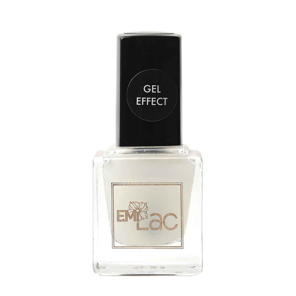 E.MI Топ для лака, матовый, ультрастойкий / Matt Top Coat Gel Effect 9 мл, фото 1