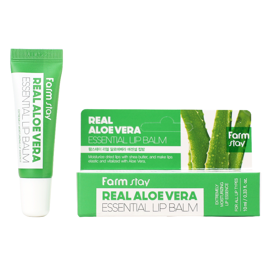 FARMSTAY Бальзам суперувлажняющий с алоэ для губ 10 мл, фото 2