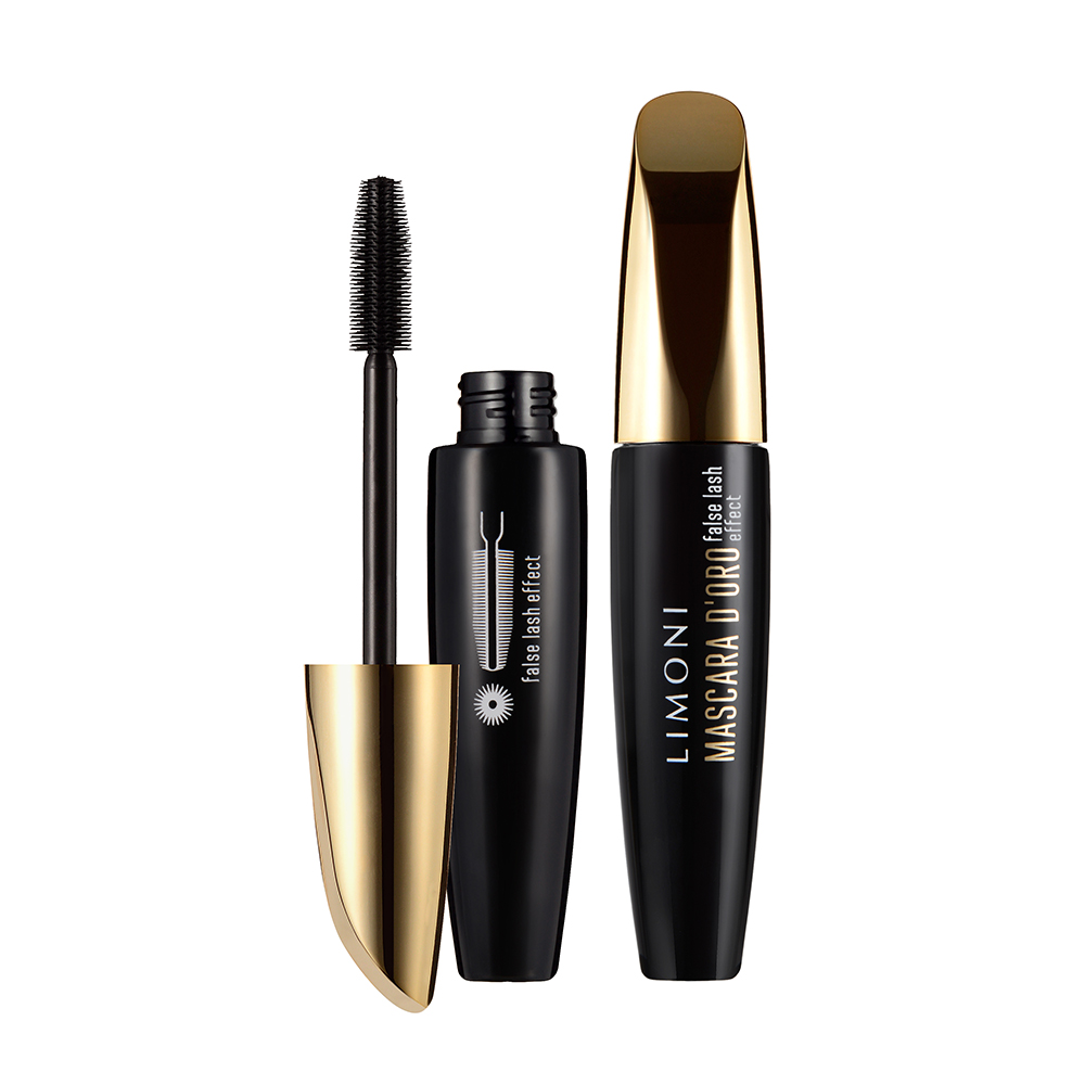 LIMONI Тушь с эффектом накладных ресниц, тон 01 / Mascara Doro 01 black, фото 2