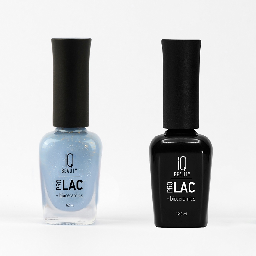 IQ BEAUTY 090 лак для ногтей укрепляющий с биокерамикой / Nail Polish PROLAC+bioceramics 12,5 мл, фото 6
