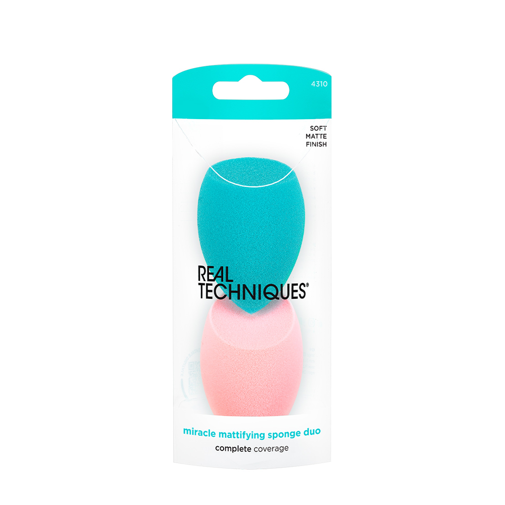 REAL TECHNIQUES Набор спонжей для макияжа / Real Techniques Miracle Mattifying Duo, фото 1