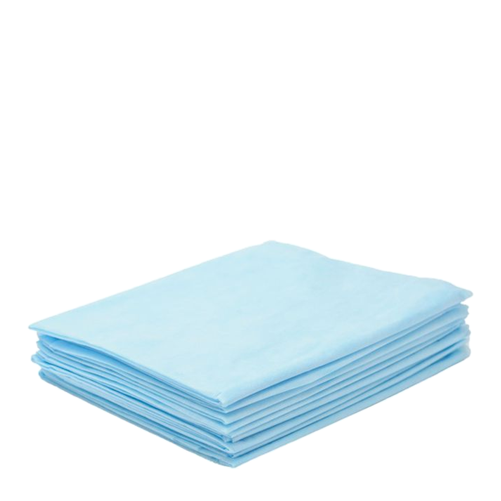 ЧИСТОВЬЕ Простыня SMS 200*80 см голубая Комфорт 17 г/м² 20 шт/уп, фото 1