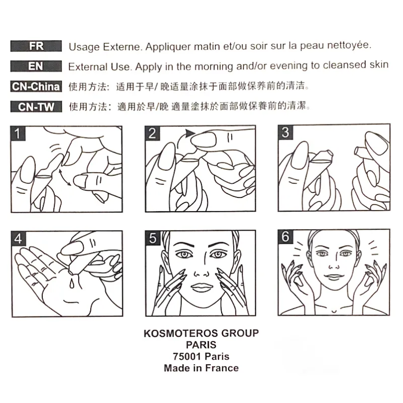 KOSMOTEROS PROFESSIONNEL Сыворотка anti-age c олигопептидами сои / Cell booster 5*3 мл, фото 4