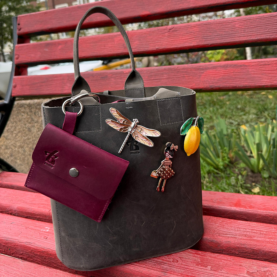 IWOU PROFESSIONAL Брошь-магнит Стрекоза розовая, фото 3