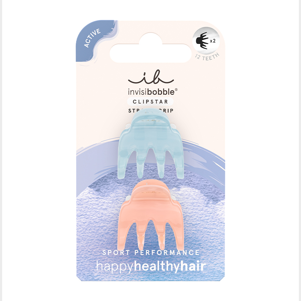 INVISIBOBBLE Заколка-крабик, размер S 2 шт / invisibobble CLIPSTAR Gym Buddy, фото 1