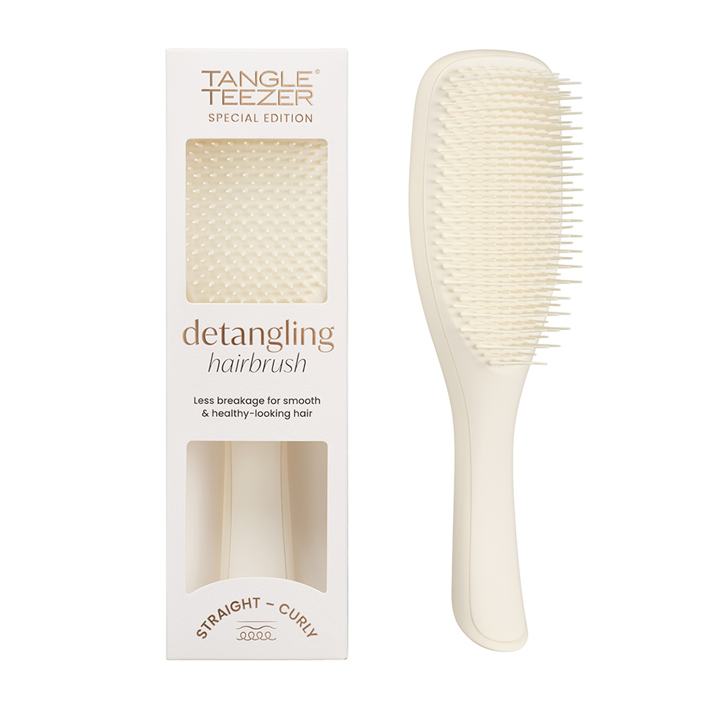 TANGLE TEEZER Расческа для волос / The Ultimate Detangler Matte Porcelain Cream, фото 6