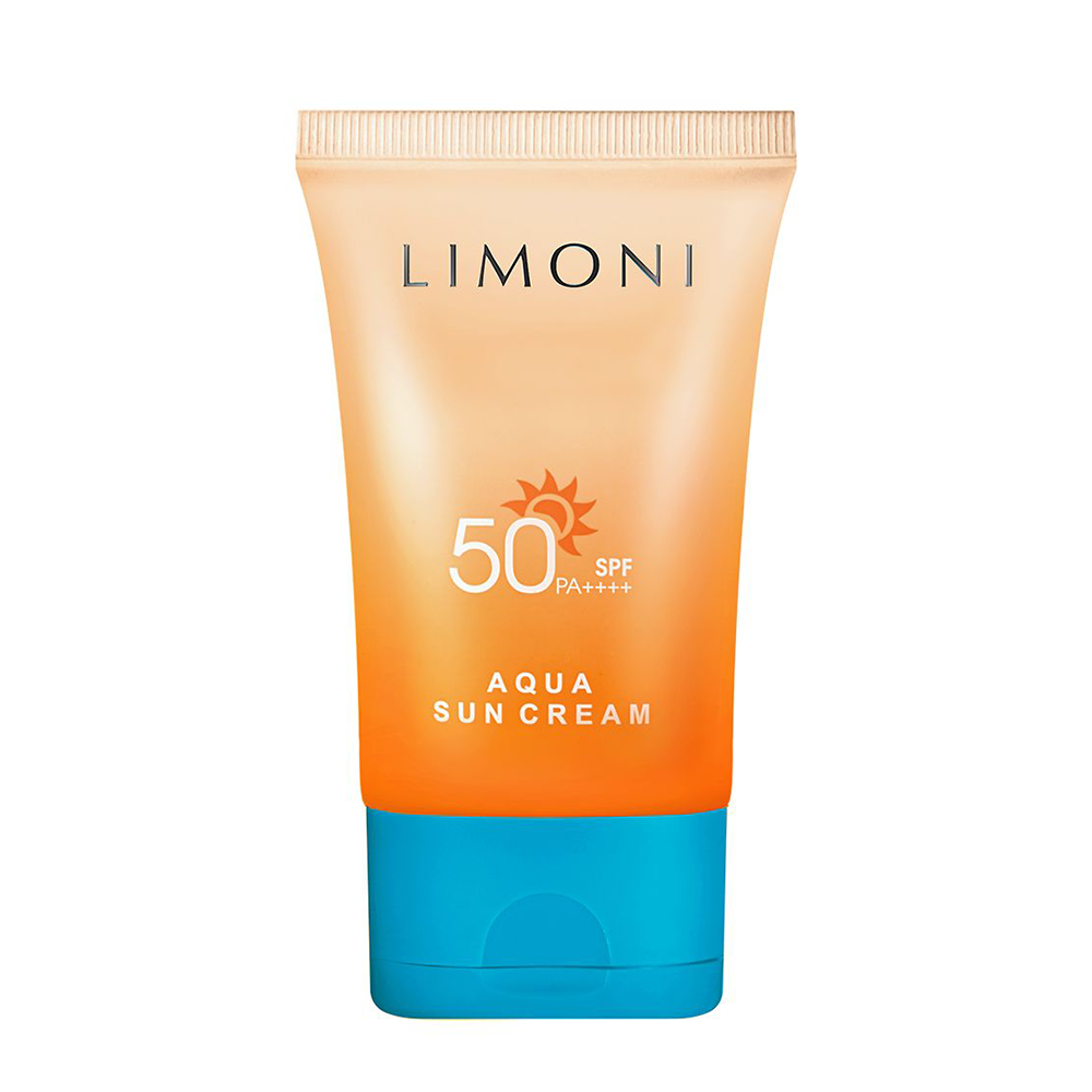 LIMONI Крем солнцезащитный SPF 50+РА++++ / Aqua Sun Cream 50 мл, фото 1
