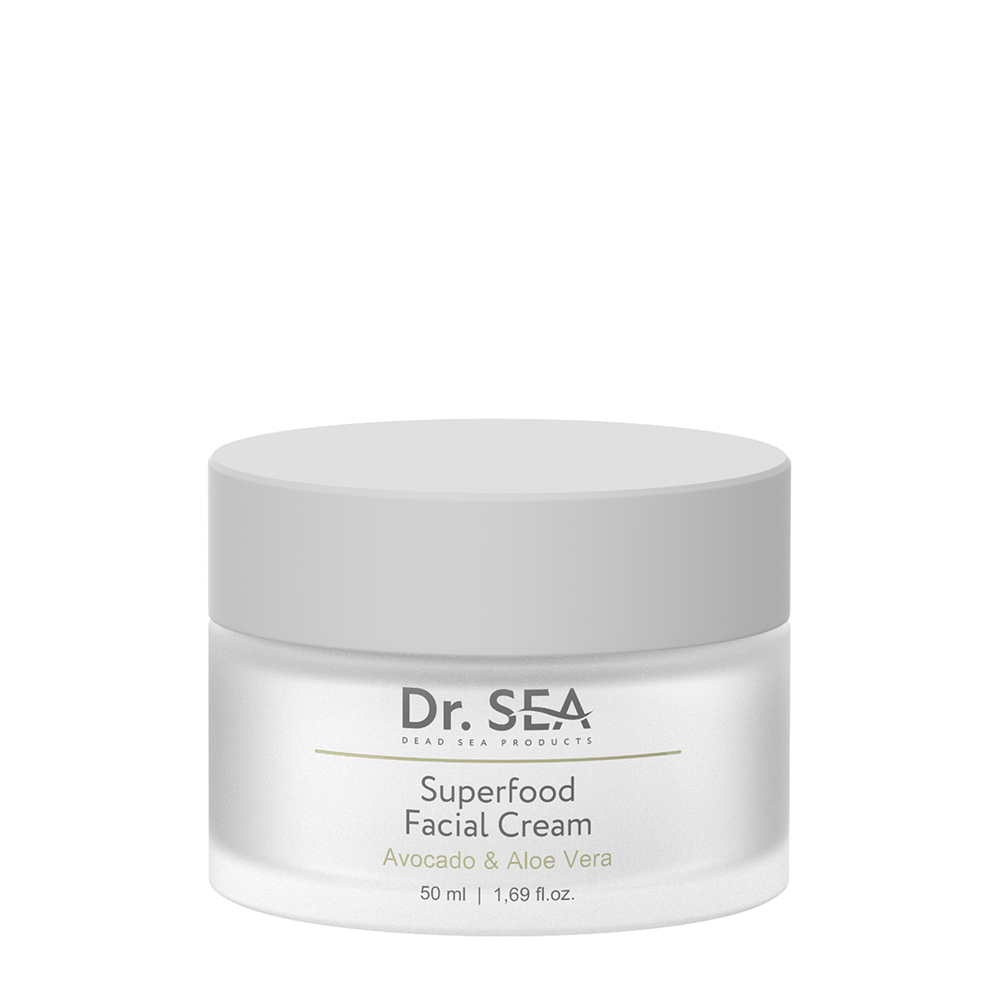 DR. SEA Крем для лица с авокадо и алое вера Суперфуд / Dr.Sea 50 мл, фото 1