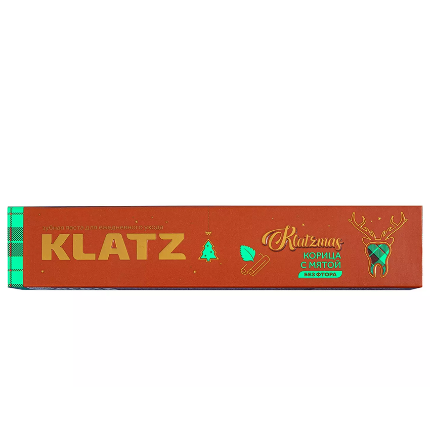 KLATZ Паста зубная Корица с мятой / KLATZmas 75 мл, фото 4