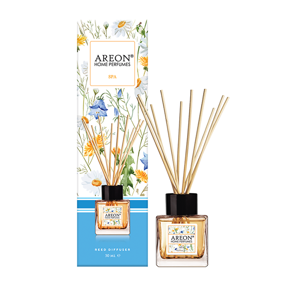 AREON Диффузор ароматический, спа / HOME PERFUME STICKS GARDEN Spa 50 мл, фото 1