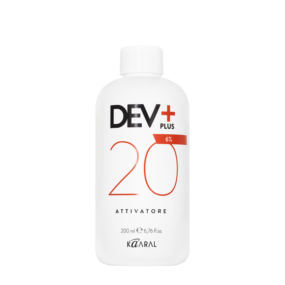 KAARAL Эмульсия осветляющая 6% / 20 volume DEV PLUS 200 мл, фото 1