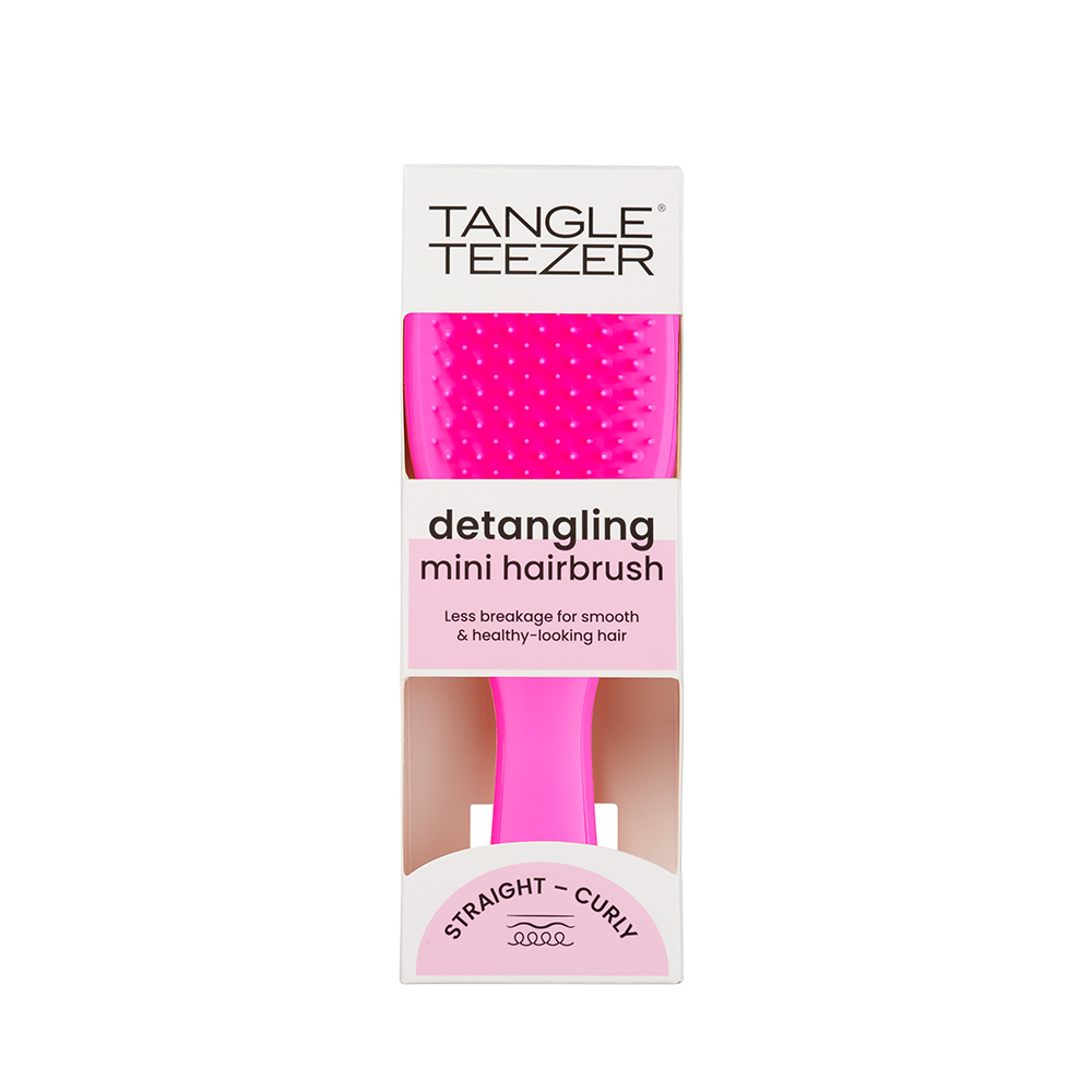 TANGLE TEEZER Расческа для волос / The Ultimate (Wet) Detangler Mini Runway Pink, фото 7