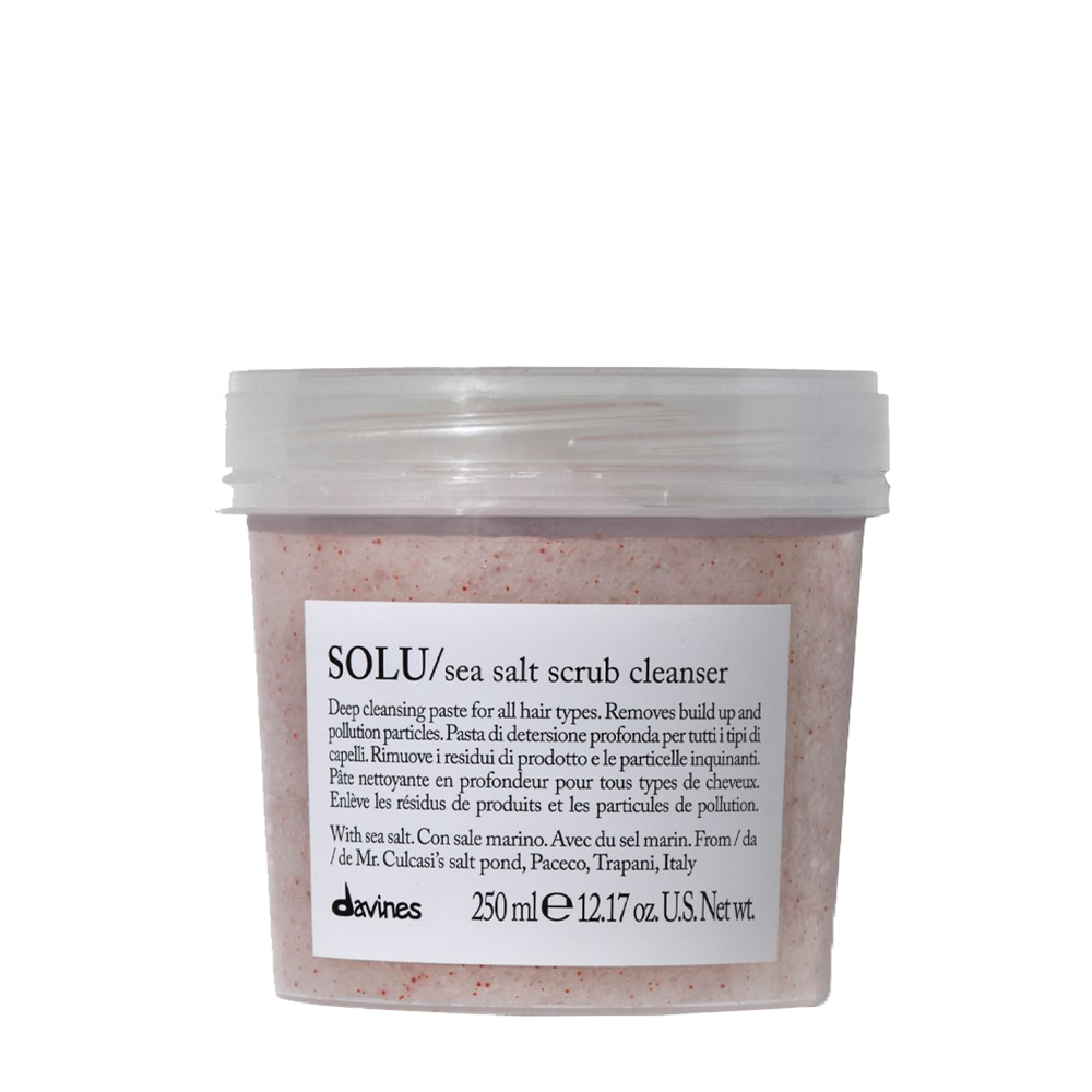 DAVINES SPA Скраб с морской солью для волос и кожи головы / SOLU 250 мл, фото 1