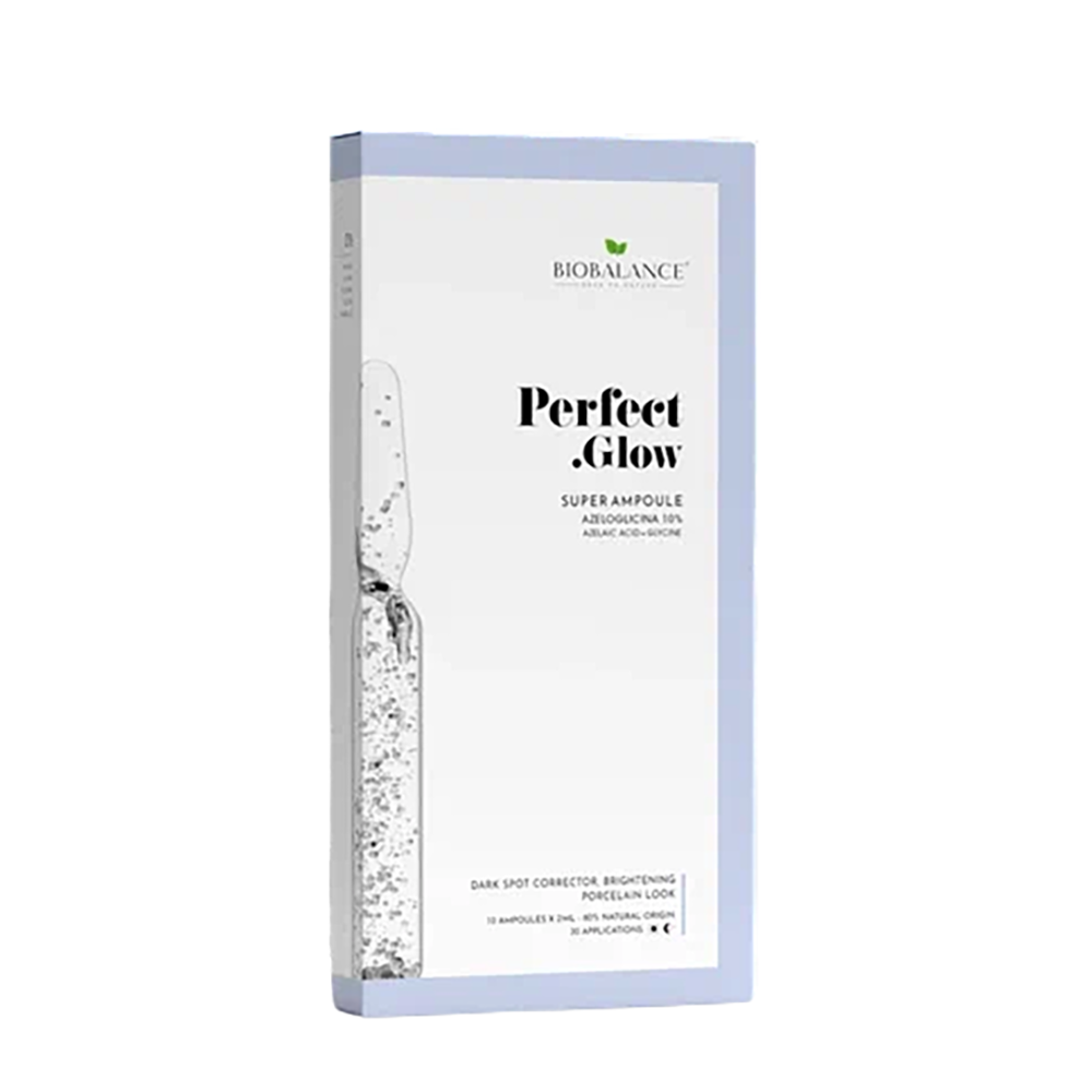 BIOBALANCE Ампулы для лица с азелаиновой кислотой 10% / SUPER AMPOULE PERFECT GLOW 10*2 мл, фото 1