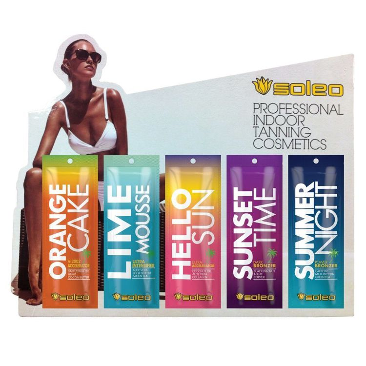 SOLEO Бронзатор с алоэ, медью и витамином В / Bubble Gum Basic 150 мл, фото 3