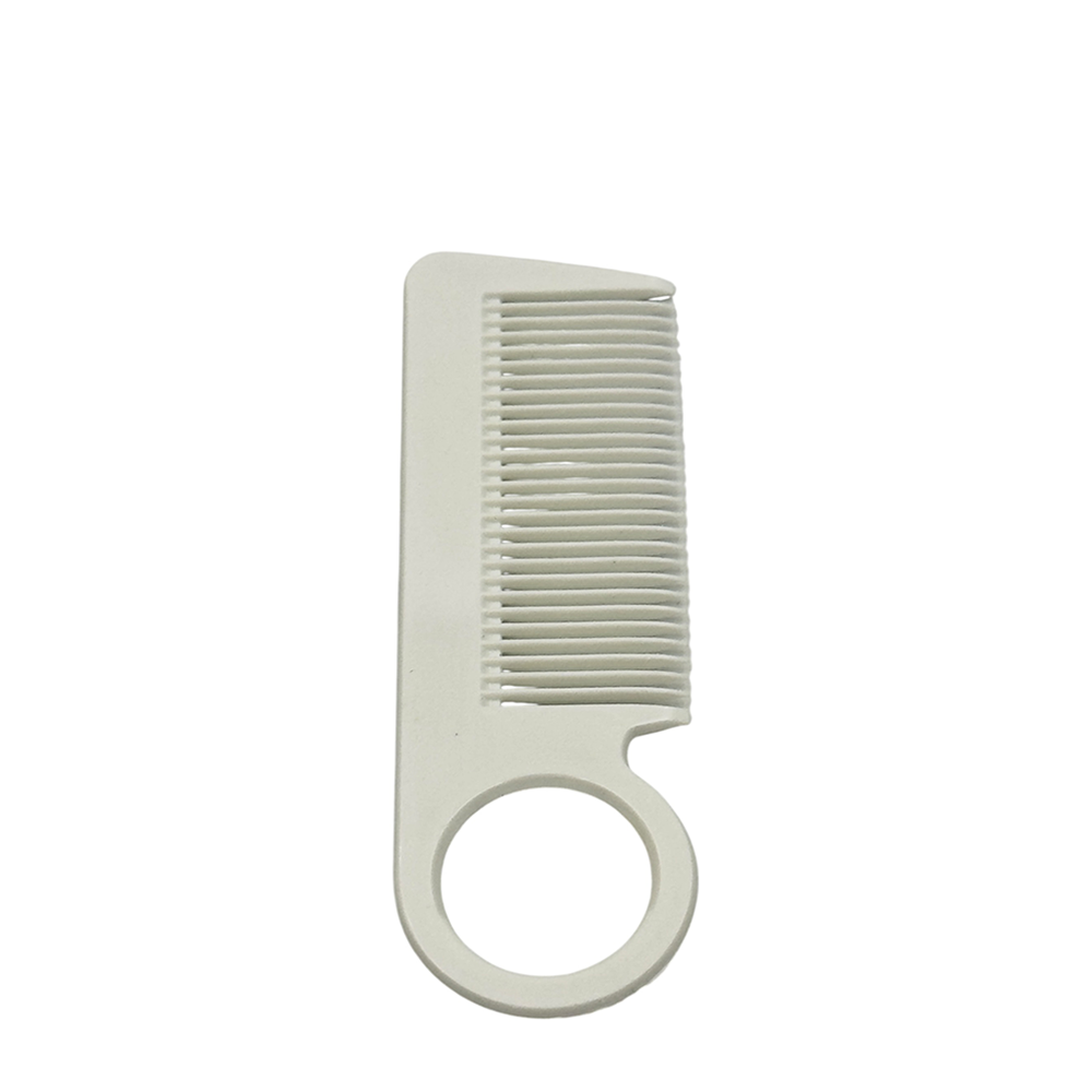 IWOU PROFESSIONAL Расческа с подвесом белая 14см, фото 1