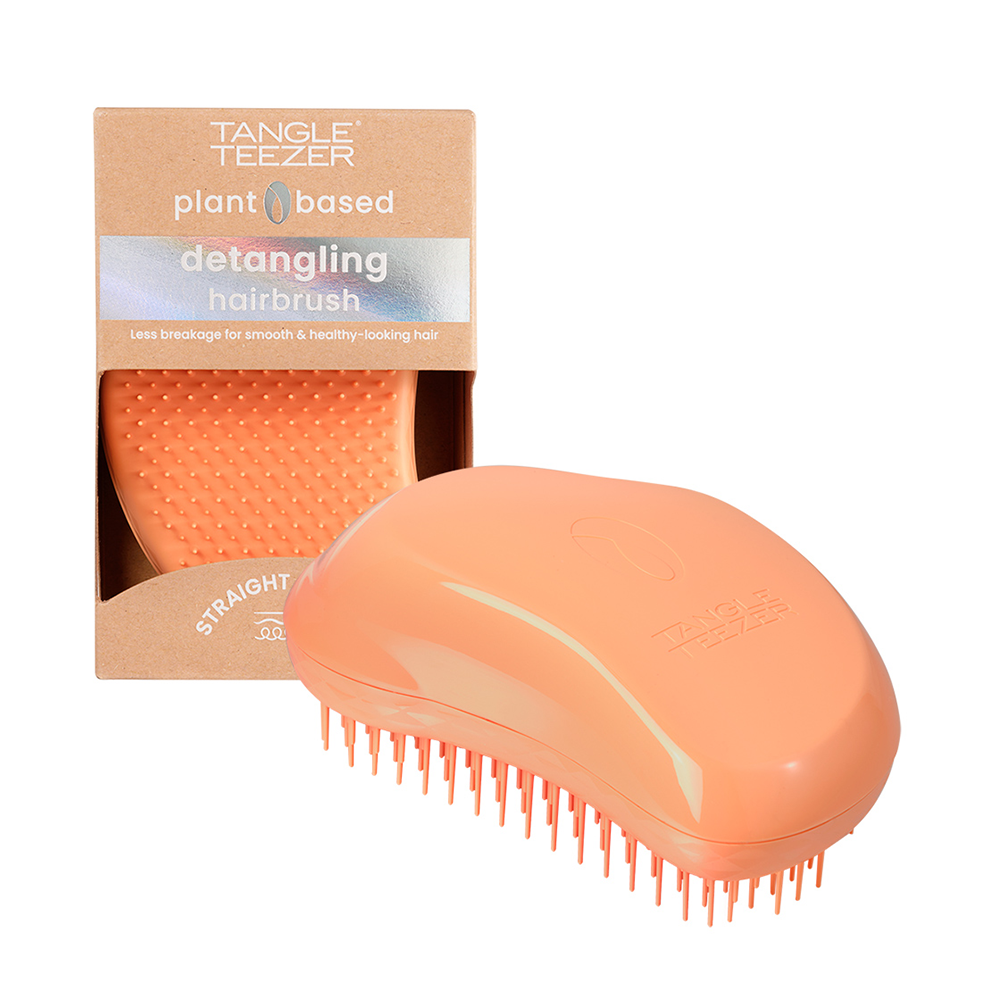 TANGLE TEEZER Расческа для волос / The Original Plant Brush Sunshine Orange, фото 4