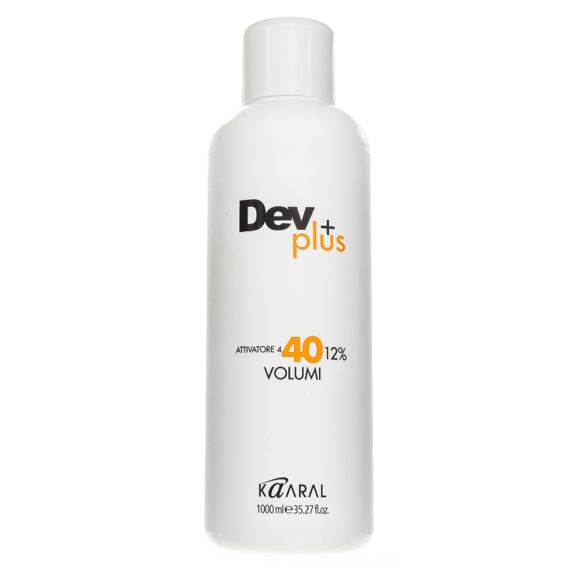 KAARAL Эмульсия осветляющая 12% / 40 volume DEV PLUS 1000 мл, фото 1