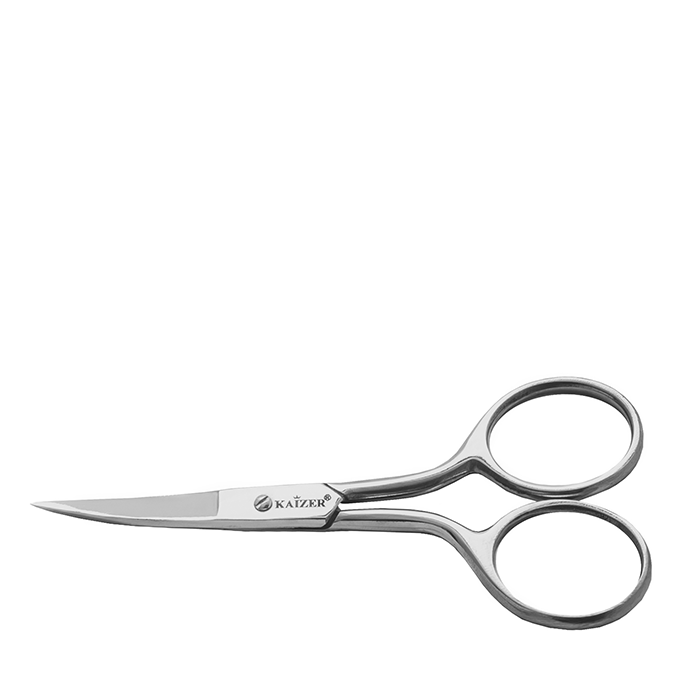 KAIZER Ножницы маникюрные, закругленные, матовые, ручная алмазная заточка, фото 1