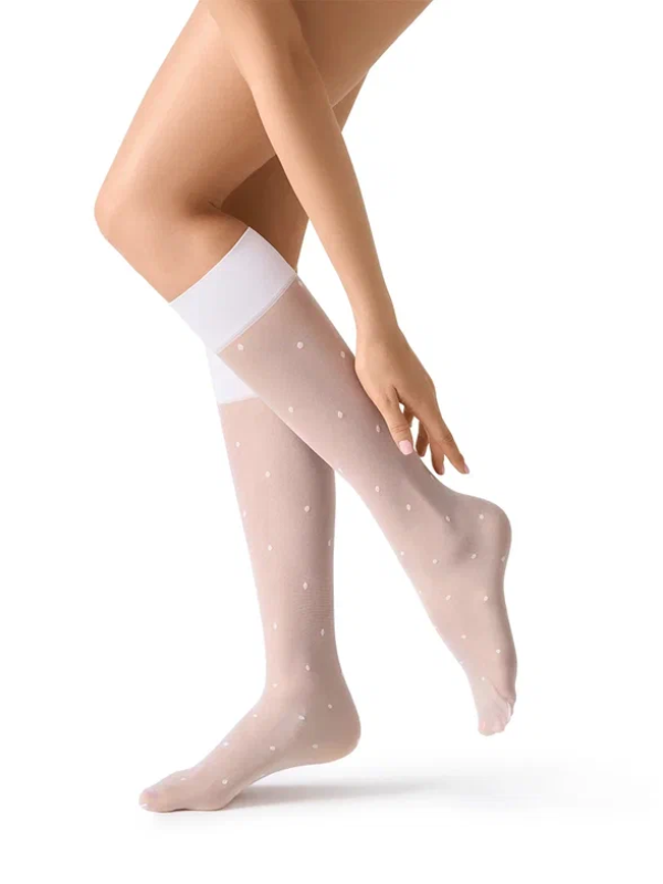 MINIMI Гольфы Bianco 0 (UNI) / Mini DEA POIS, фото 2