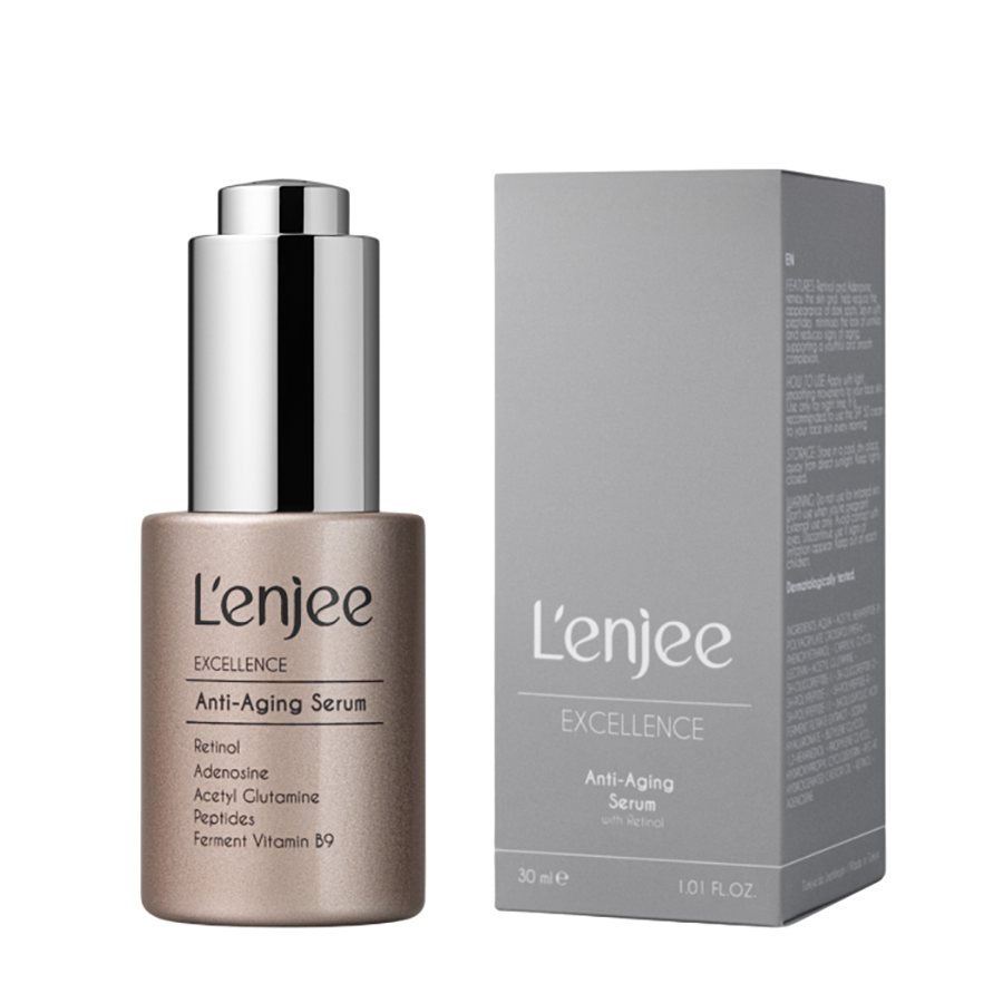 L'ENJEE Сыворотка антивозрастная для лица с ретинолом / Anti-Aging Skincare Serum 30 мл, фото 2