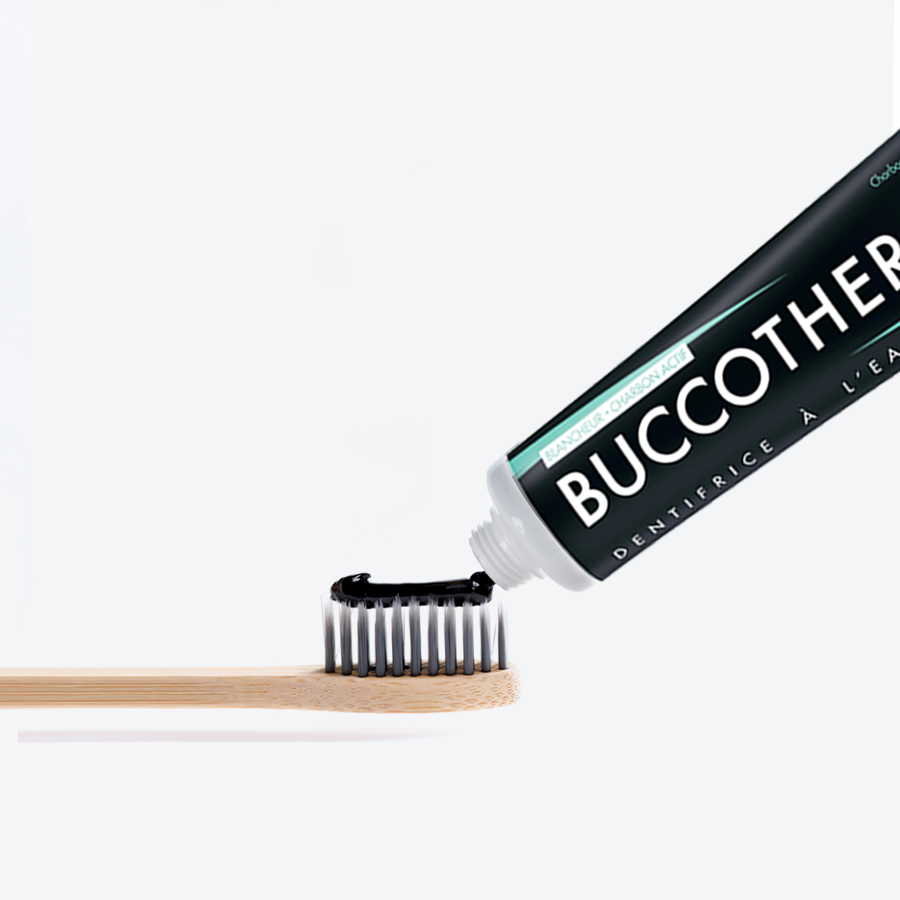 BUCCOTHERM Паста зубная с углем и термальной водой / BUCCOTHERM 75 мл, фото 4
