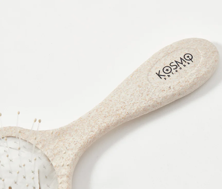 KOSMO SHTUCHKI Расчёска массажная 5339-B4, бежевая / KOSMO SHTUCHKI, фото 4