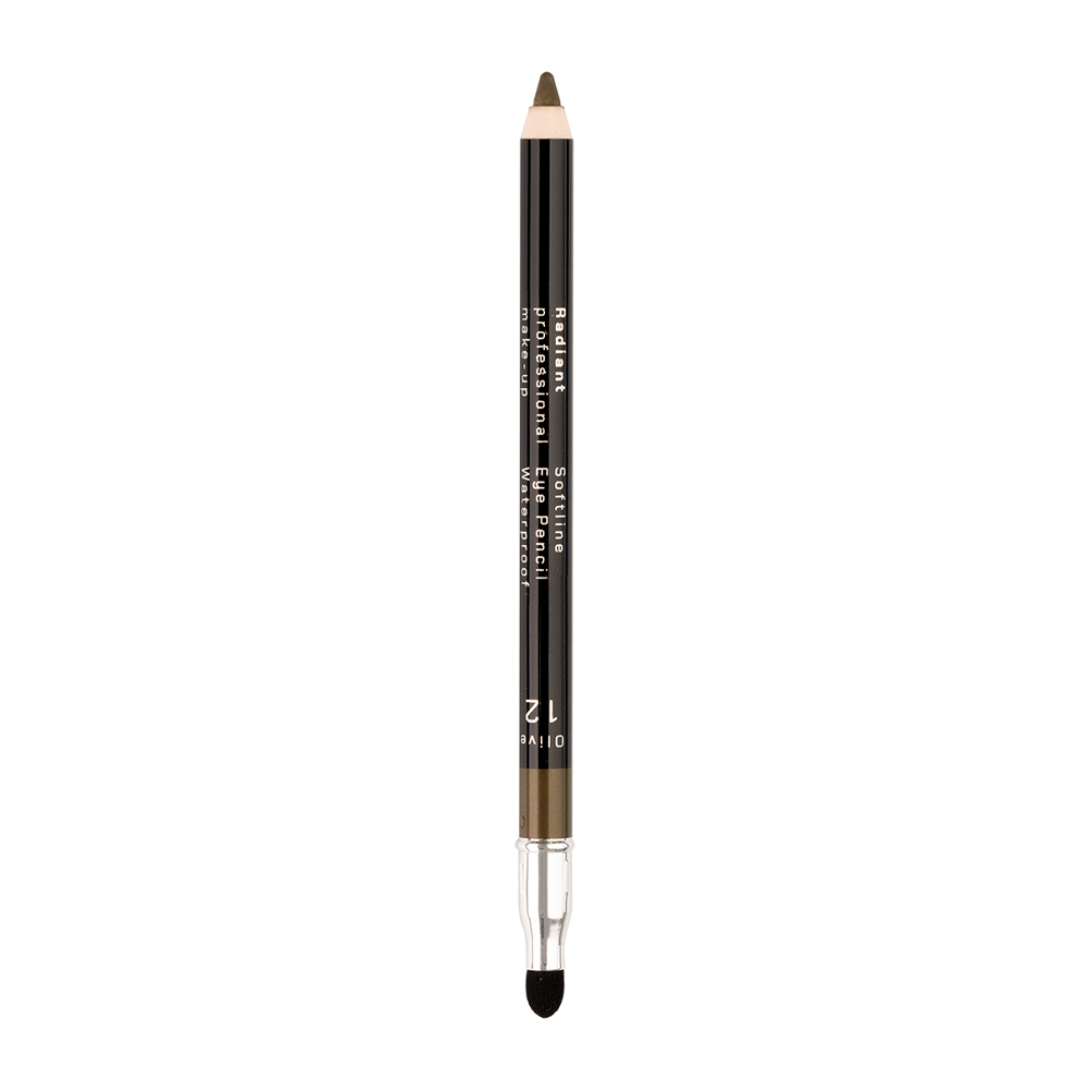 RADIANT PROFESSIONAL MAKE-UP Карандаш для глаз водостойкий, 12 олива / Softline Eye Pencil Waterproof 1,2 гр, фото 1