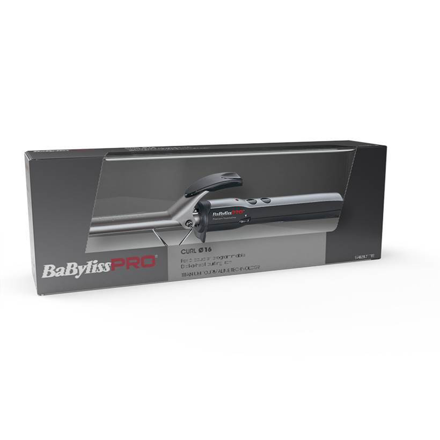 BABYLISS PRO Плойка BaByliss Pro Titanium Tourmaline Ceramic Pulse BAB2171TTE, c терморегулятором, 16 мм, фото 7