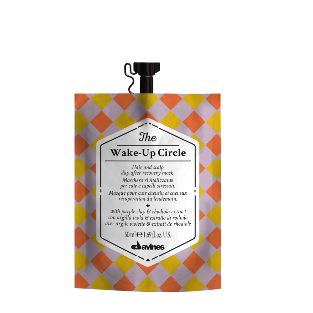 DAVINES SPA Маска анти-стресс для волос и кожи головы / The Wake-Up Circle 1 * 50 мл, фото 1