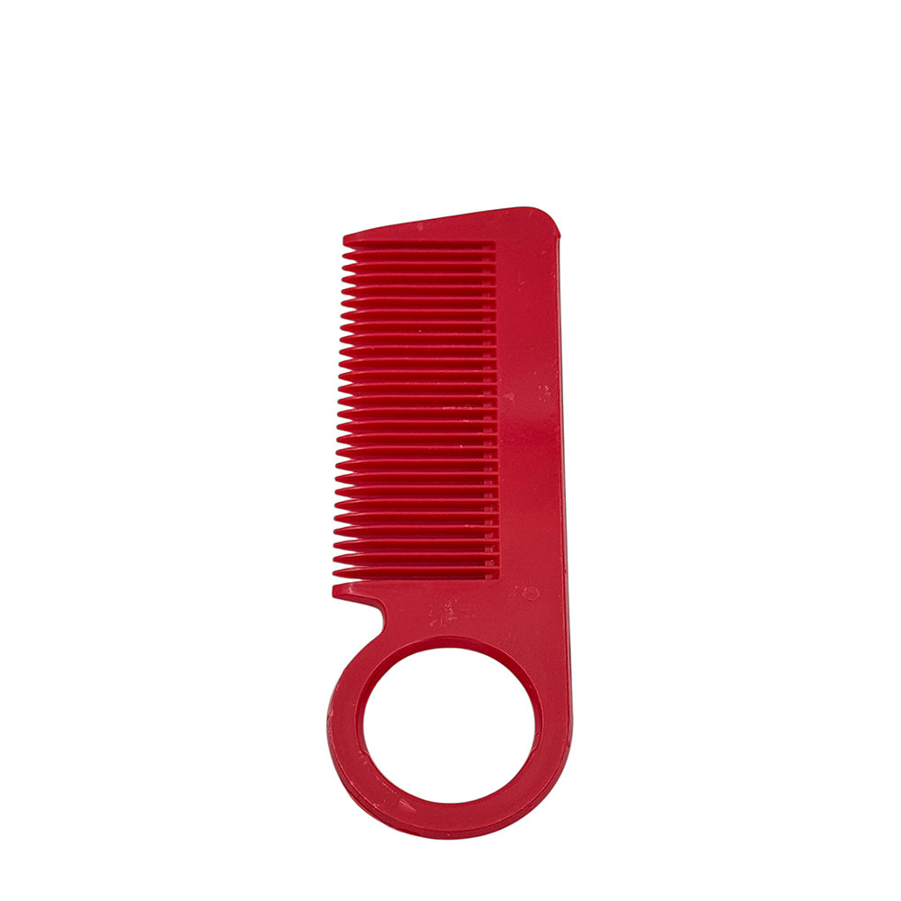 IWOU PROFESSIONAL Расческа с подвесом красная 14см, фото 1