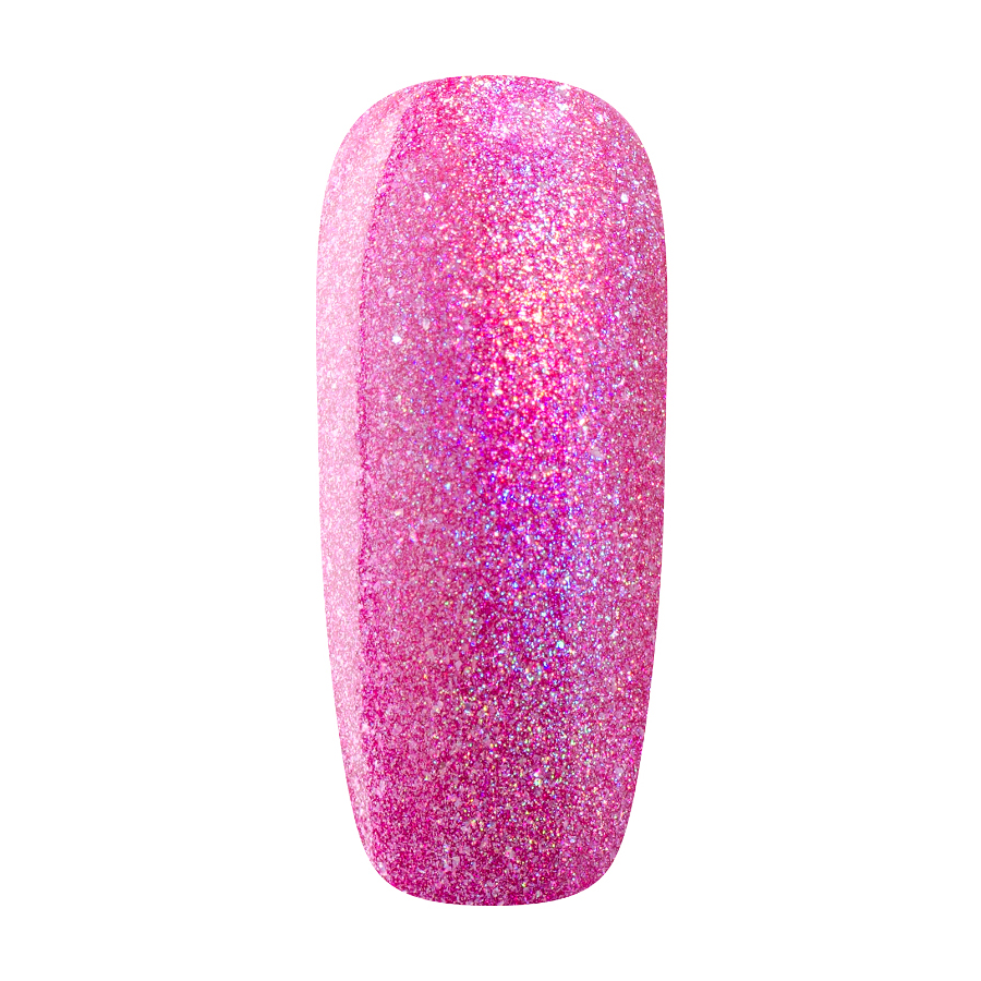 SOPHIN 0377 лак для ногтей, розовый линейный голографик / Sensual Glam Collection 12 мл, фото 2