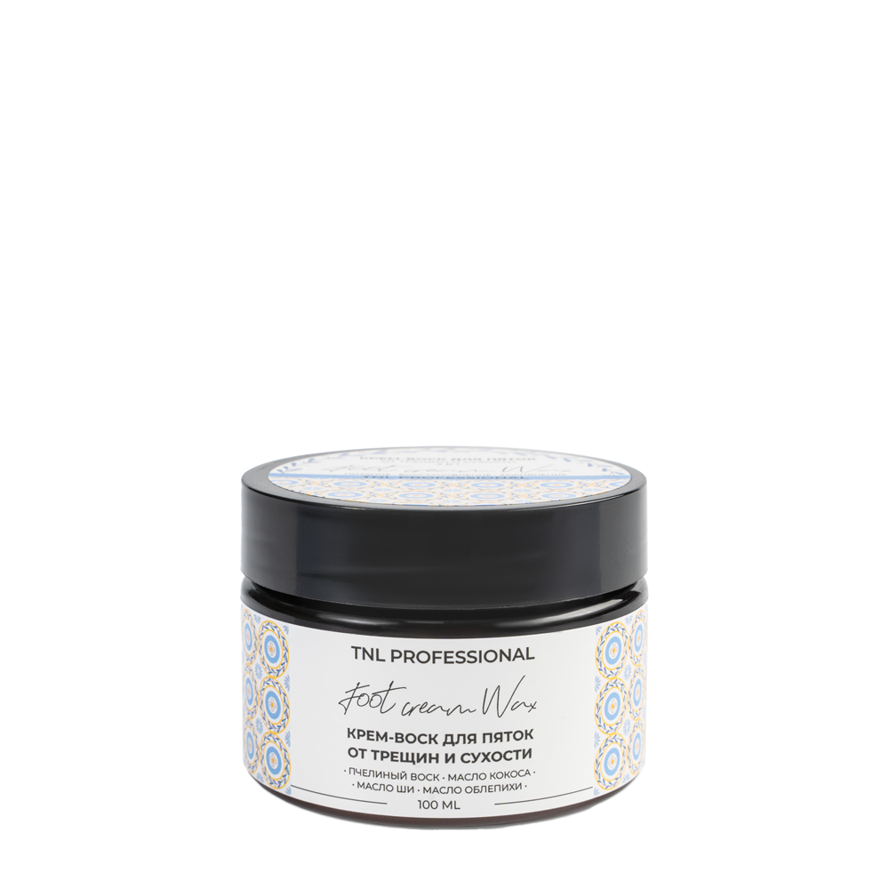 TNL Professional Крем-воск для пяток 3 в 1 от трещин и сухости / TNL Foot Cream Wax 100 мл, фото 1